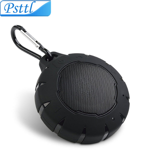 Portable Bluetooth Speaker, Psttl IPX7 Waterproof/Dustproof Outdoor Wireless Speaker with Enhanced Bass and Built-In Microphone