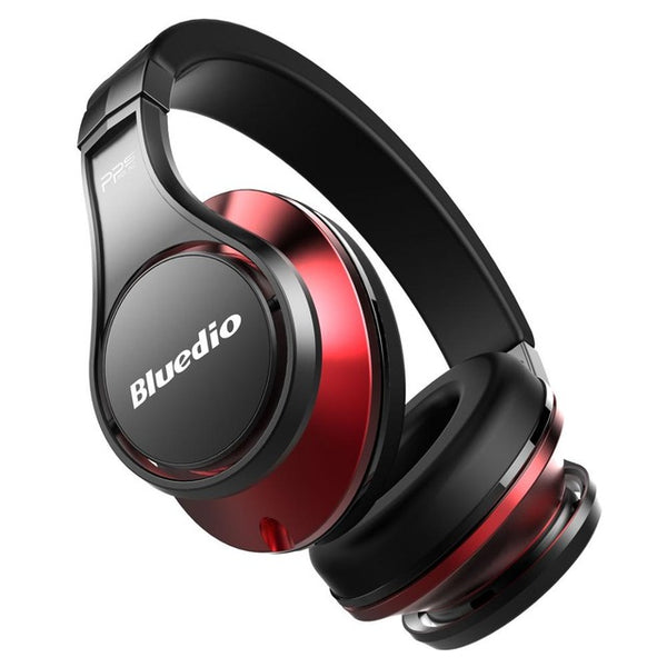 Bluedio U(UFO)High-End Bluetooth headphone Patented 8 Drivers/3D Sound/Aluminum alloy/HiFi wireless Over-Ear headphone