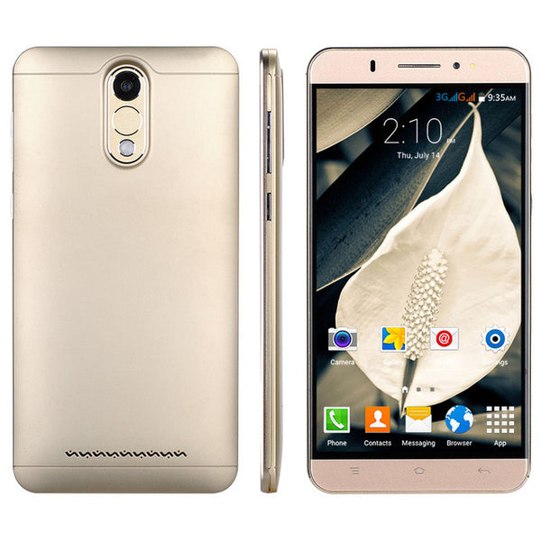 XGODY Y20 6.0 Inch 3G Smartphone Android 5.1 MTK6580 Quad Core 1GB RAM 8GB ROM 5MP Dual SIM Unlocked Cell Phones GPS Telefon