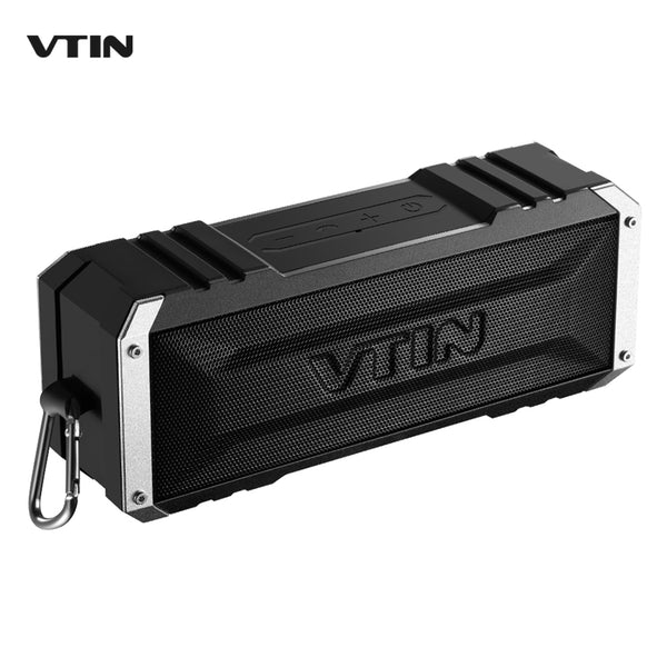 VTIN Portable Wireless Bluetooth 4.0 Speaker 20W Outputfrom Dual 10W Drivers Outdoor Waterproof Speaker with Mic for Smartphones
