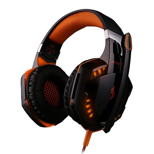 EACH G2000 Pro Game Gaming Headset 3.5mm LED Stereo PC Headphone Microphone Stereo Bass LED Light