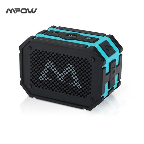 Updated Mpow Armor Waterproof wireless Bluetooth Speaker Passive Outdoor Loudspeakers MP3 Speakers Power Bank for iPhone Xiaomi
