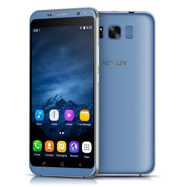 XGODY D19 3G Smartphone Android 5.1 5.5 Inch Quad Core 1GB RAM 8GB ROM 5MP Dual SIM Unlocked Cell Phones GPS WiFi Telefon