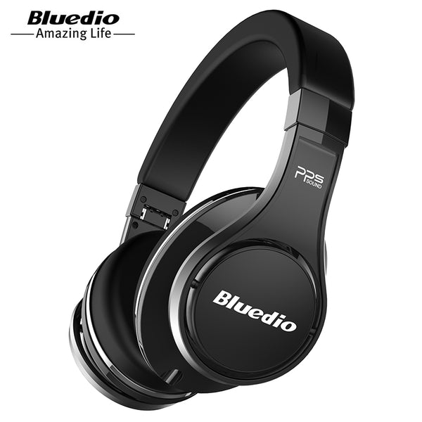 Bluedio U(UFO)High-End Bluetooth headphone Patented 8 Drivers/3D Sound/Aluminum alloy/HiFi wireless Over-Ear headphone