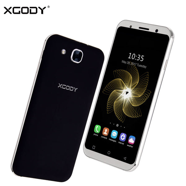 Xgody S11 Smartphone 5.3 '' 1GB RAM 8GB ROM Quad Core Dual SIM Cards Android 5.1 Telefone Celular 3G Unlocked Mobile Cell Phones
