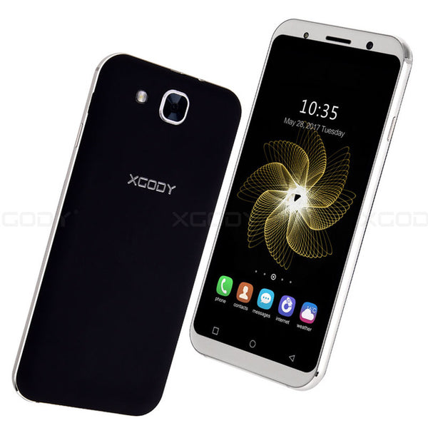 Xgody S11 Smartphone 5.3 '' 1GB RAM 8GB ROM Quad Core Dual SIM Cards Android 5.1 Telefone Celular 3G Unlocked Mobile Cell Phones