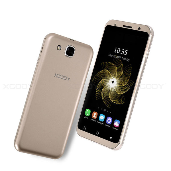 Xgody S11 Smartphone 5.3 '' 1GB RAM 8GB ROM Quad Core Dual SIM Cards Android 5.1 Telefone Celular 3G Unlocked Mobile Cell Phones