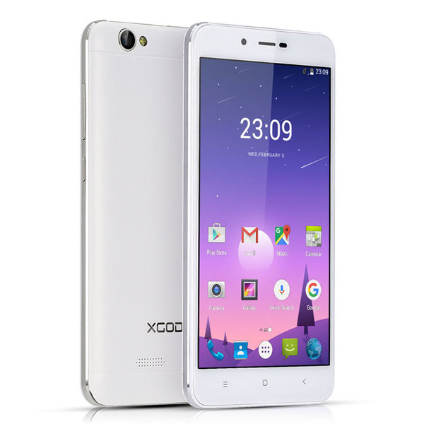 XGODY D16 Smartphone 5.5'' 1GB RAM 8GB ROM Quad Core Android 6.0 4000mAh 8.0MP Dual SIM Telefone Celular 3G Touch Android Phones