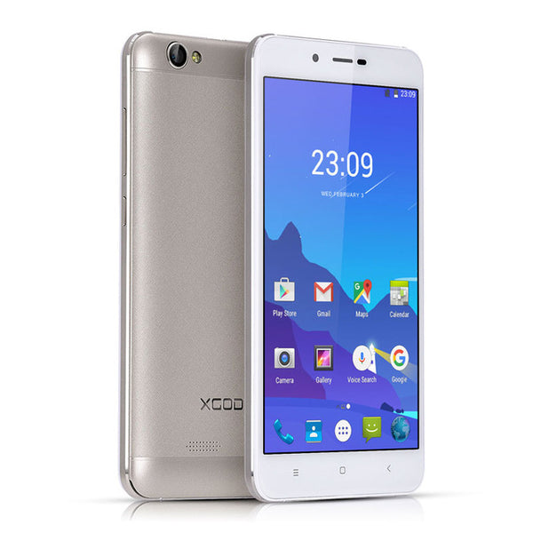 XGODY D16 Smartphone 5.5'' 1GB RAM 8GB ROM Quad Core Android 6.0 4000mAh 8.0MP Dual SIM Telefone Celular 3G Touch Android Phones