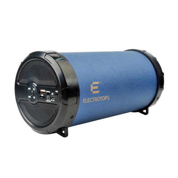 89mm Portable Big Bass PU leather Bluetooth Outdoor speaker Column Boom Box Loudspeaker Support FM SD card Subwoofer with strap