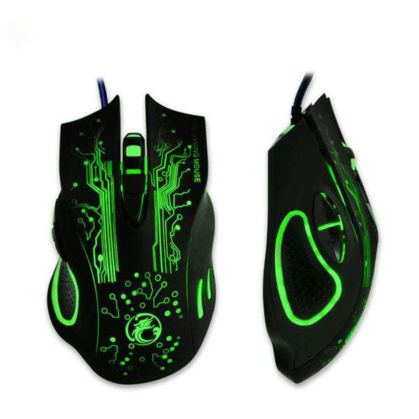 2400 DPI LED Optical 6D USB Wired Gaming Game Mouse For PC Laptop Game