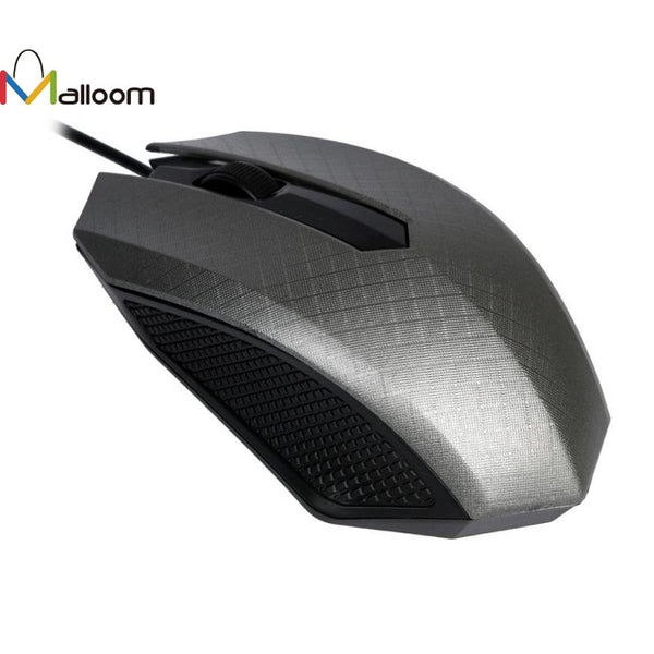 Malloom Fashion 2017 Computer Gaming Mouse 1600 DPI 3 Buttons USB 2.0 Wired Mini Optical Mouse For PC and Laptop Computers