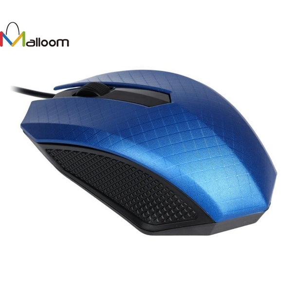 Malloom Fashion 2017 Computer Gaming Mouse 1600 DPI 3 Buttons USB 2.0 Wired Mini Optical Mouse For PC and Laptop Computers