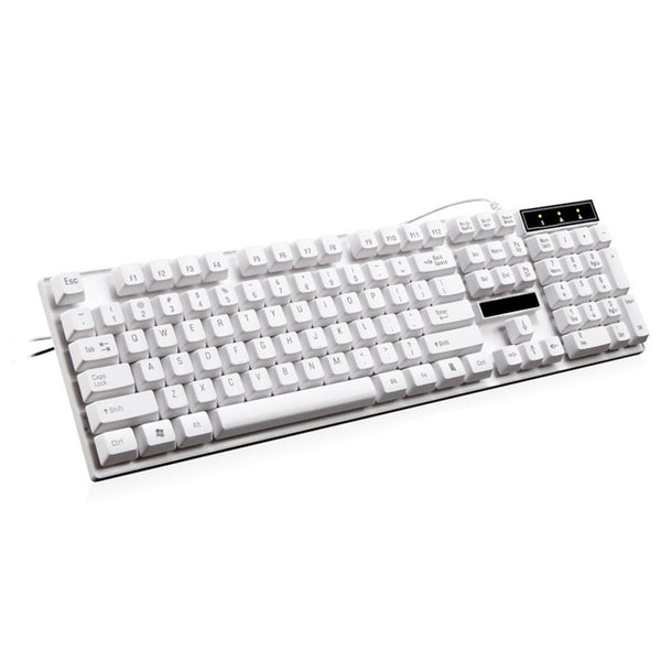 Q17 Waterproof USB Wired Gaming Keyboard Metal Base Mechanical Handfeel