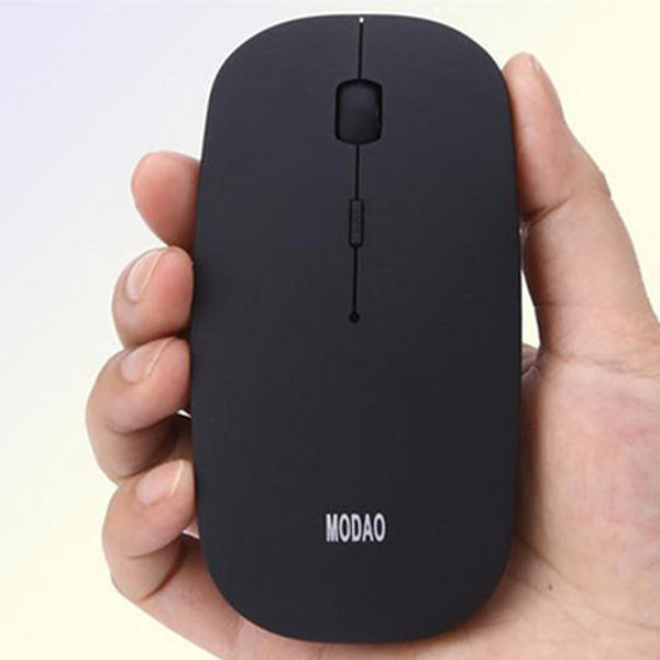 Malloom Super Slim Rechargeable 2.4G Wireless Mouse For PC And Laptop And Android Tablet High Speed For Office Hot Sell 2017