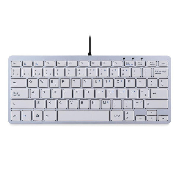 TopMate Ultra Slim 78 Keys Wired Keyboard with desktop or laptop slim keyboard PC Win / 10/8/7 / Vista / XP with MacBook,