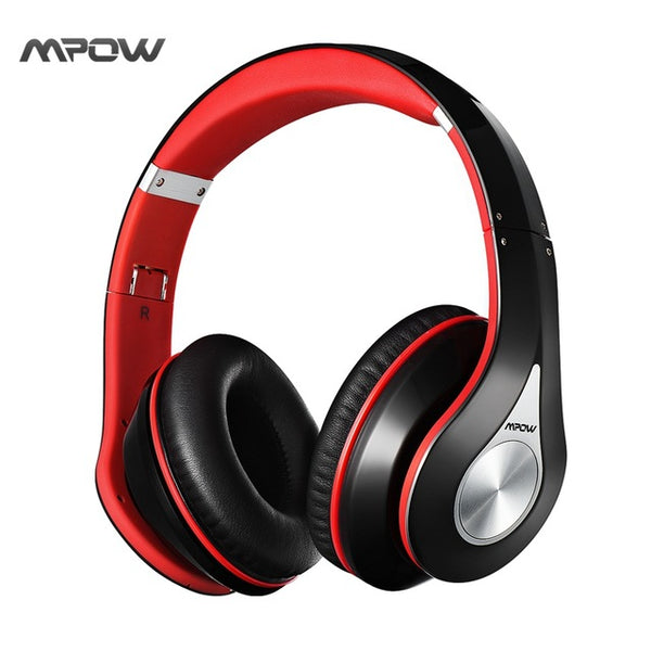 Mpow best On-Ear Wireless Headphones Bluetooth 4.0 Headphone Built-in Mic Soft Earmuffs Noise Cancelling Stereo Sound Headset
